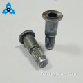 Carbone en acier plat rivet noix OEM